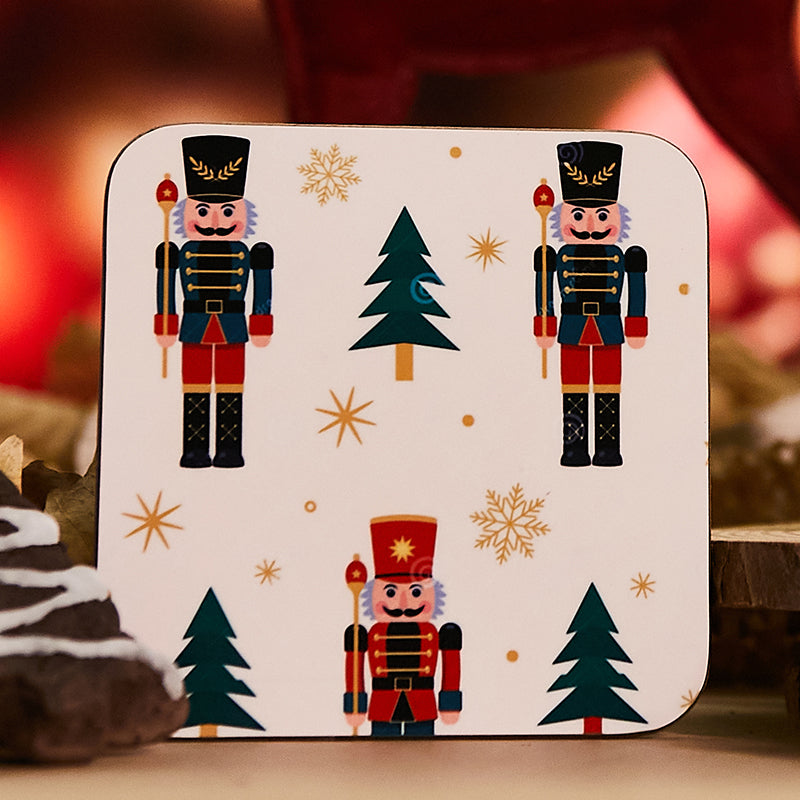 Σουβέρ με γιορτινή εκτύπωση