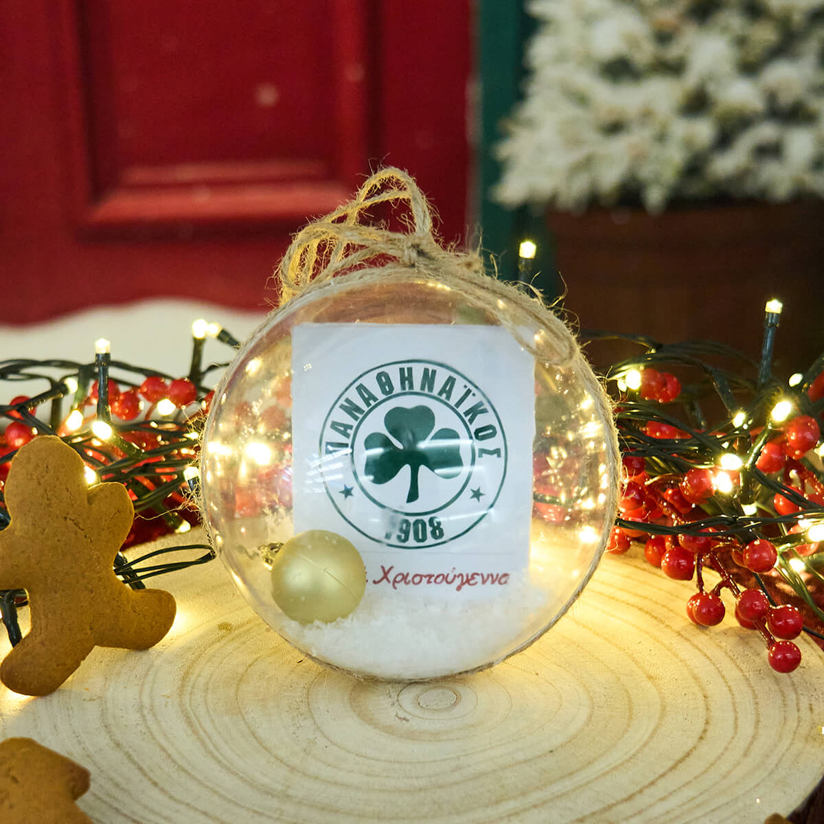 Christmas hanging ornament ball