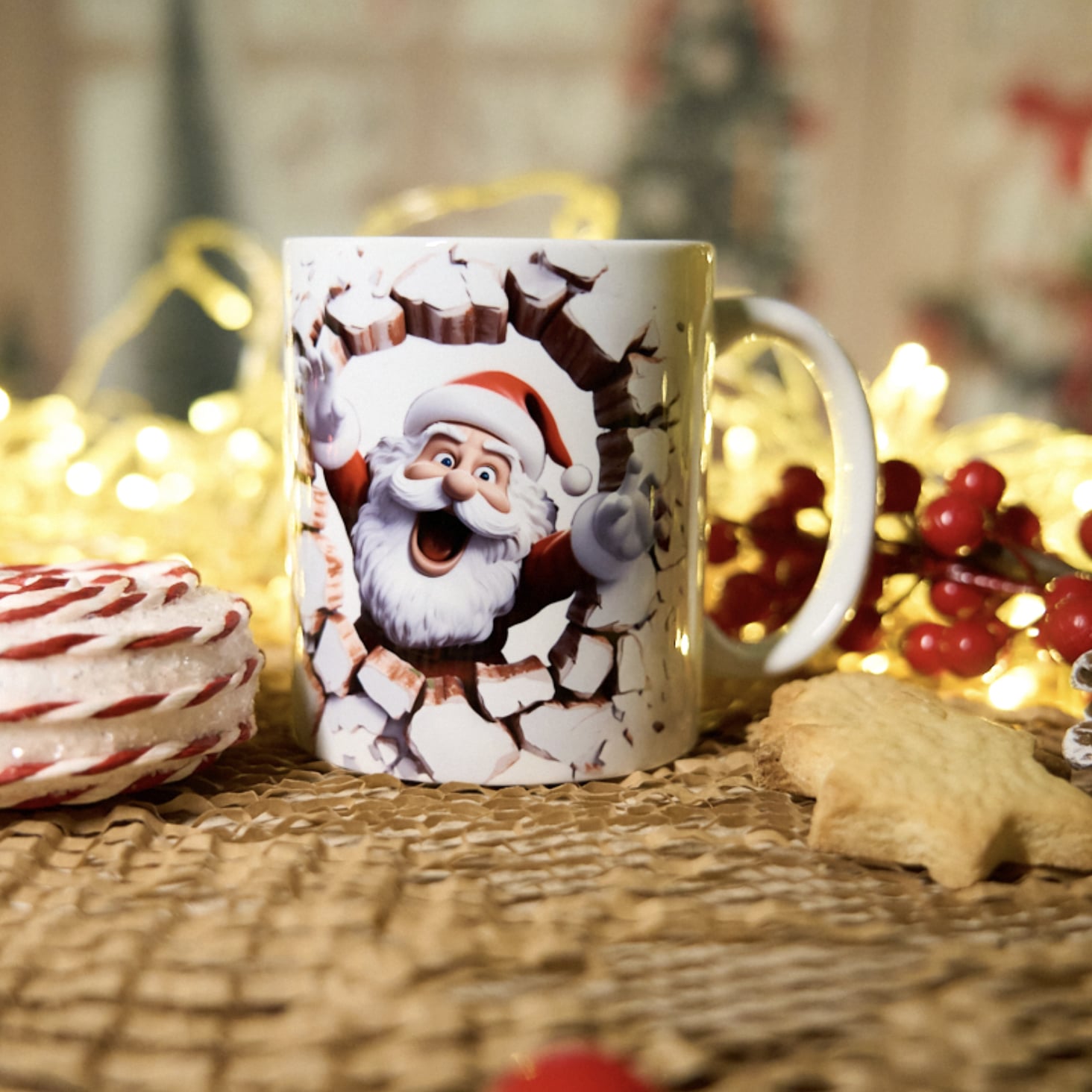 Χριστουγεννιάτικη Κούπα Espresso fully customized