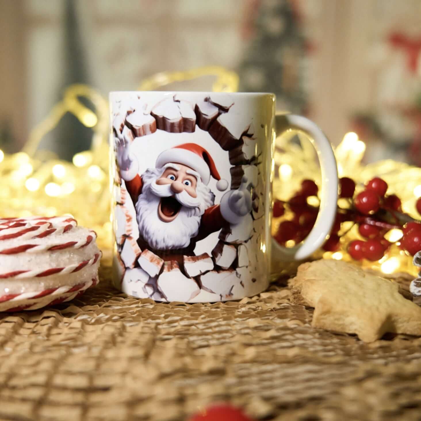 Χριστουγεννιάτικη Κούπα Espresso fully customized