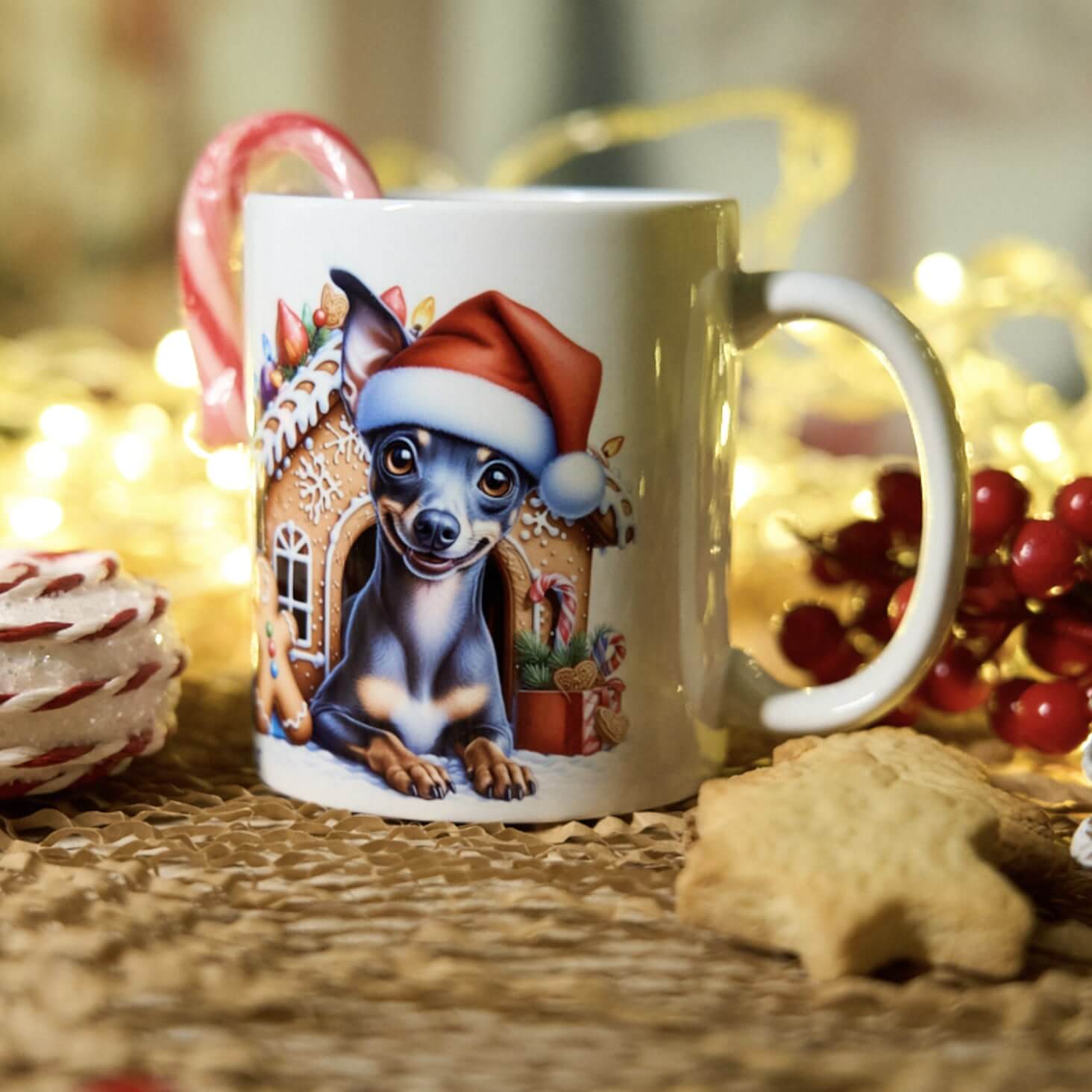 Χριστουγεννιάτικη Κούπα Espresso fully customized