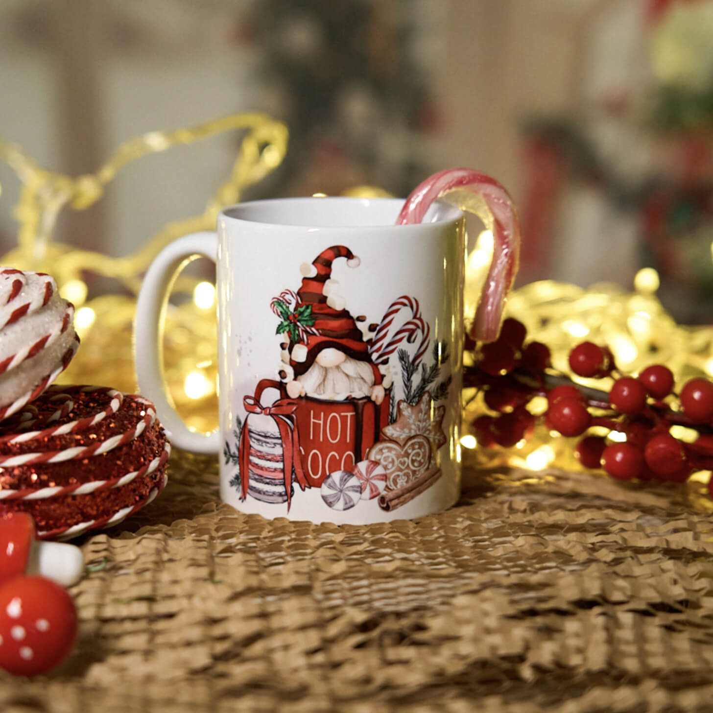 Χριστουγεννιάτικη Κούπα Espresso fully customized
