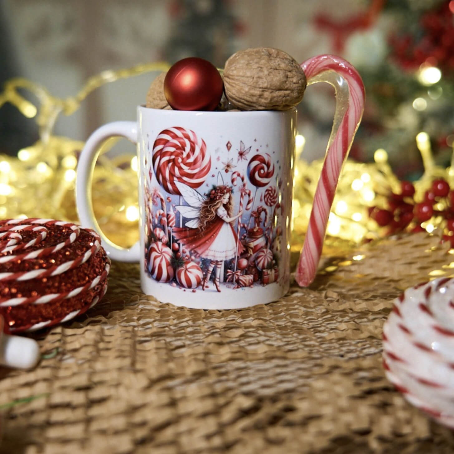 Χριστουγεννιάτικη Κούπα Espresso fully customized