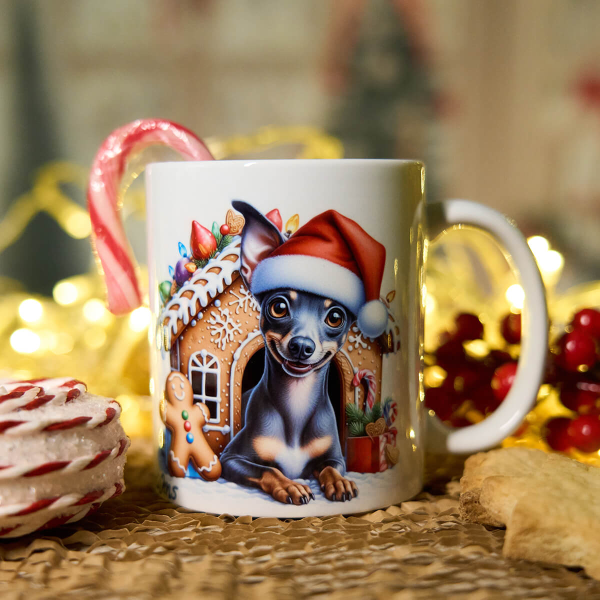 Christmas mug with your name 🎄 Design 9