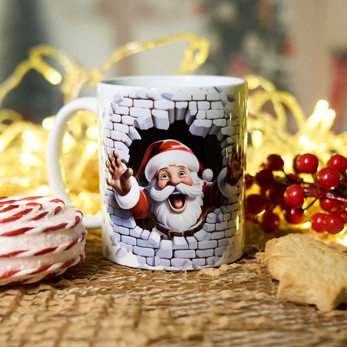 Christmas mug with your name 🎄 Design 3