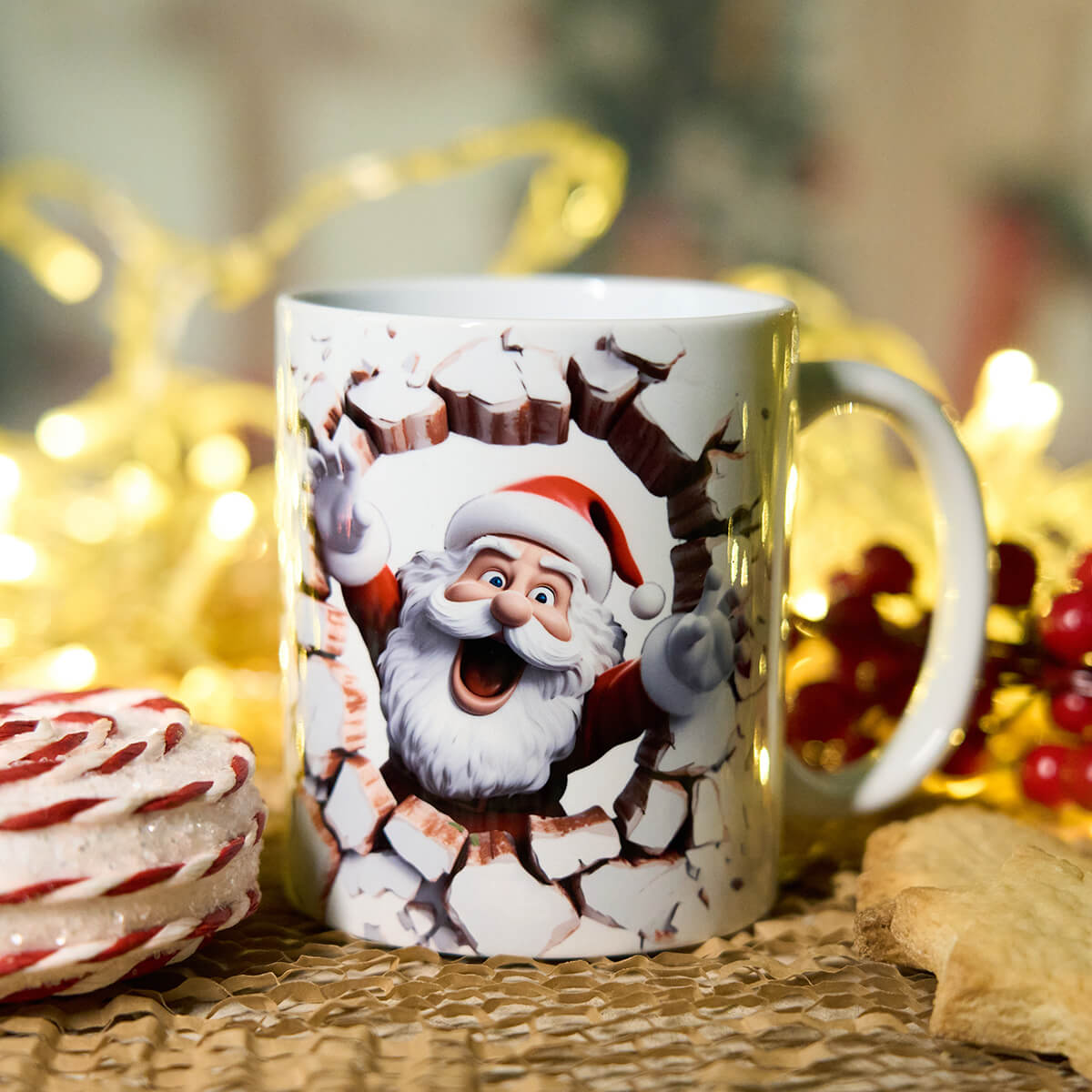 Christmas mug with your name 🎄 Design 3