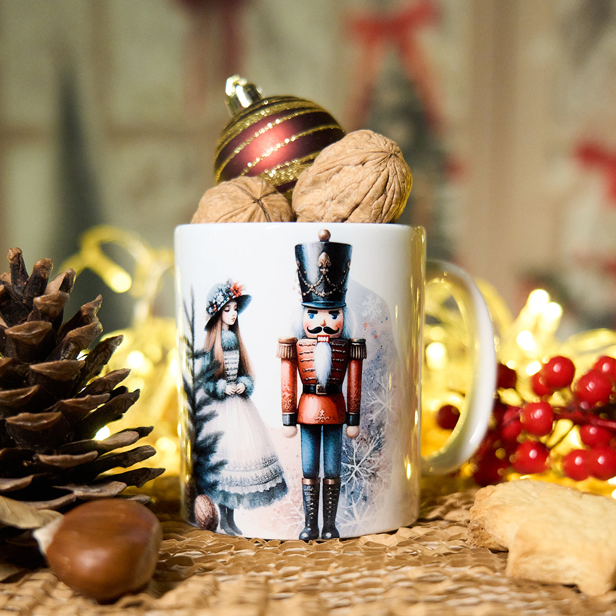 Χριστουγεννιάτικη κούπα fully customized