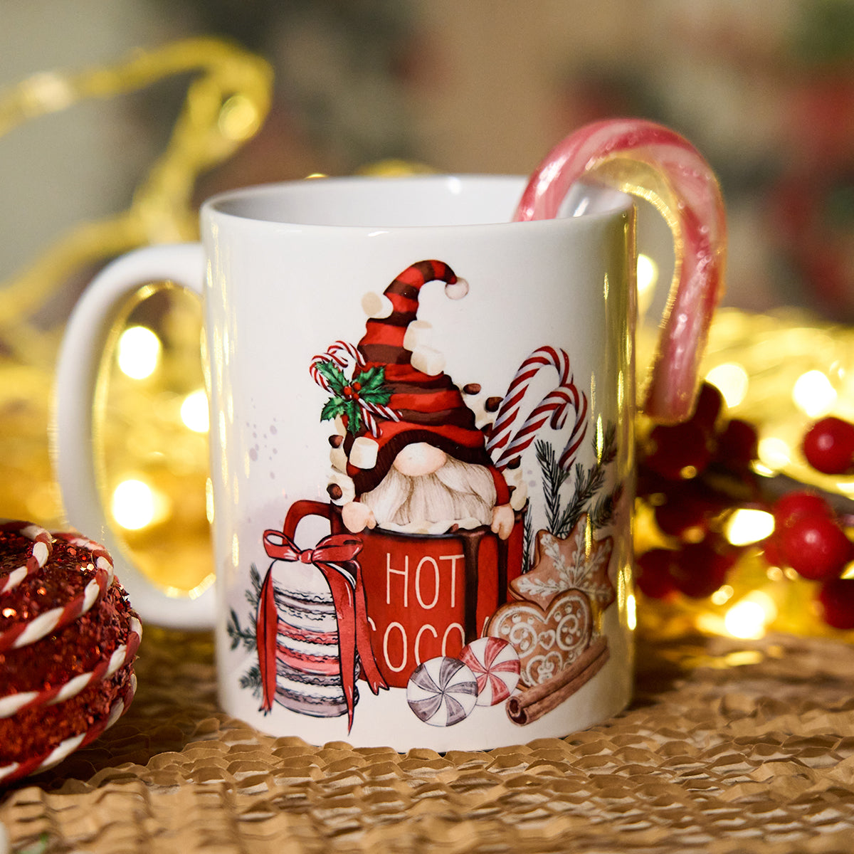 Χριστουγεννιάτικη κούπα fully customized